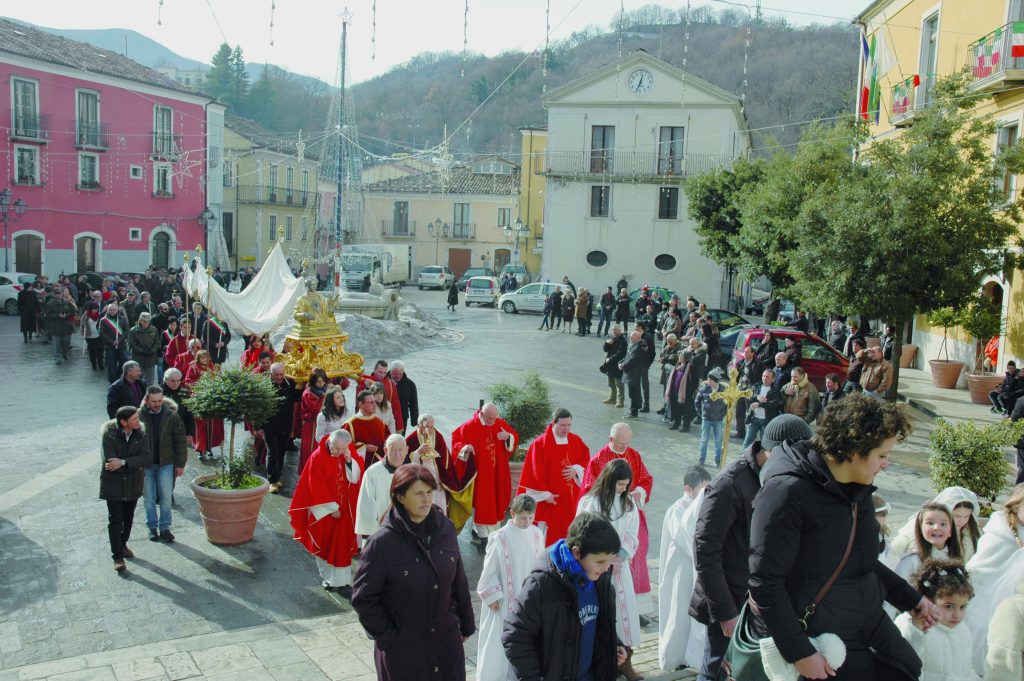 Sepino, tre giorni di festa in onore di Santa Cristina