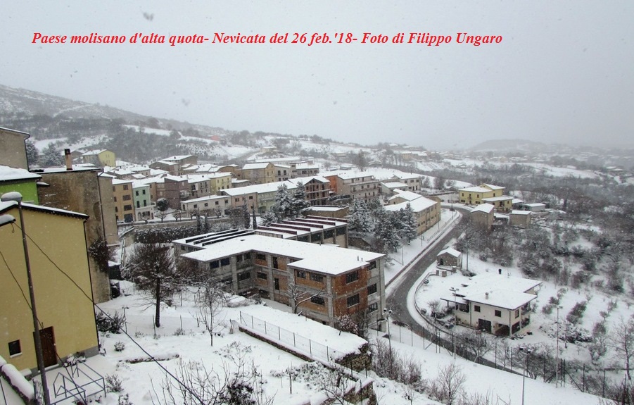 Nevicate molisane in poesia