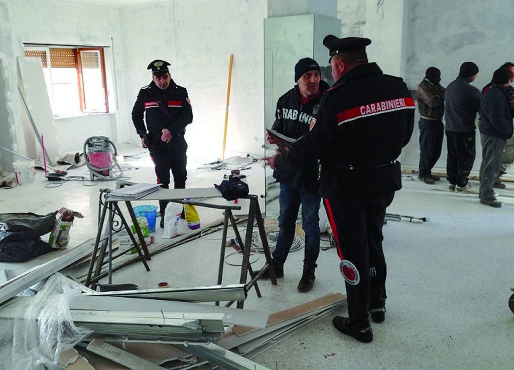 Isernia, operai sfruttati: incastrati sette imprenditori edili