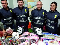 Termoli, maschere di Carnevale contraffatte: scatta il sequestro