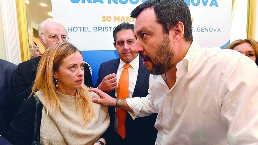 FdI e Lega chiudono ai transfughi «No agli ex del governo Frattura»