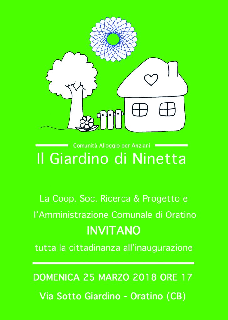 A Oratino un alloggio per anziani e malati di Alzheimer