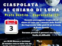 Capracotta, tutti in pista per la Ciaspolata al chiaro di luna