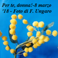 “OTTO MARZO 2018” : una data per riflettere seriamente.