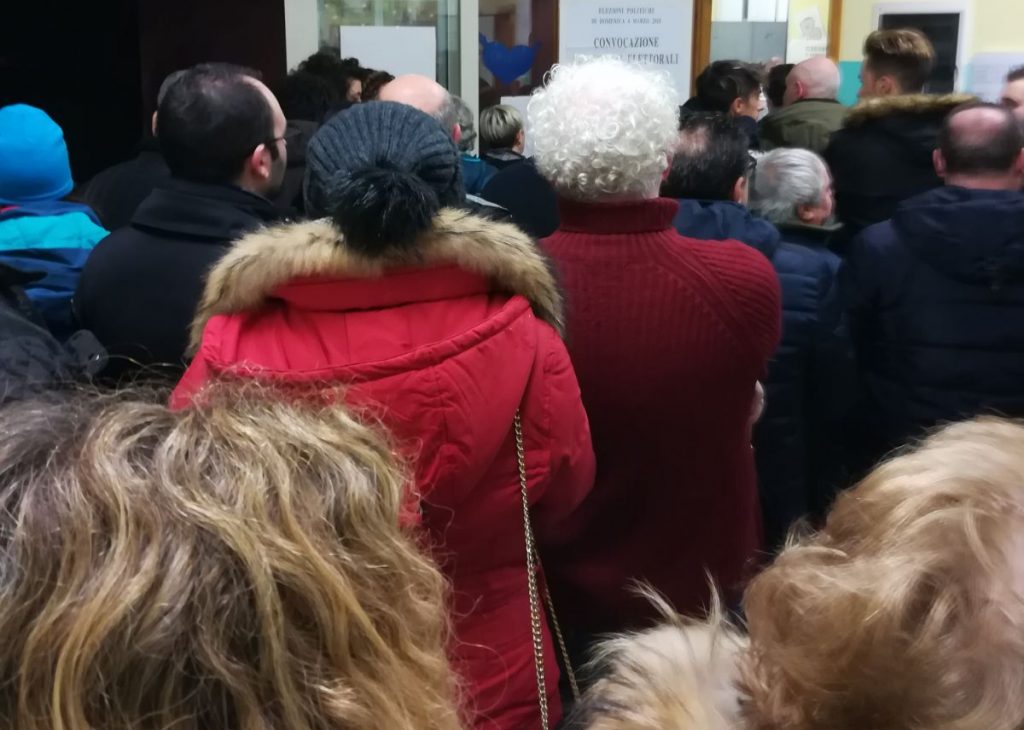 I dati dell’affluenza alle 19