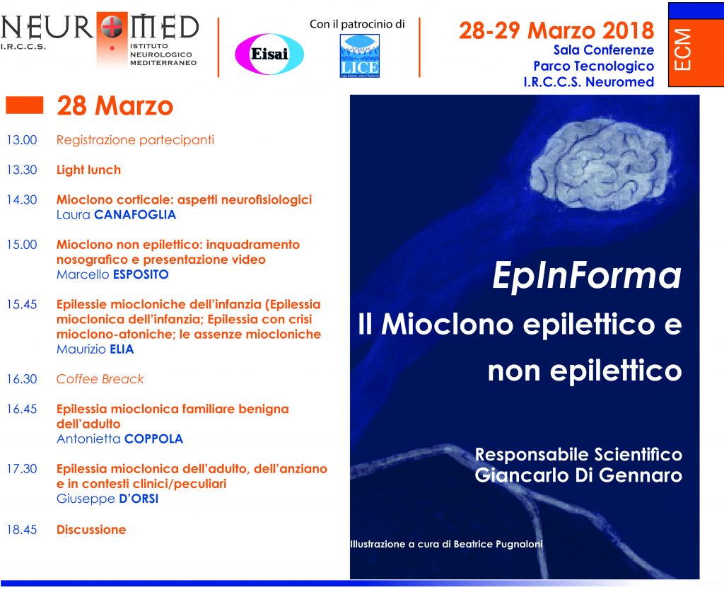 Gli spasmi e i disturbi neurologici, la ‘due giorni’ sull’epilessia