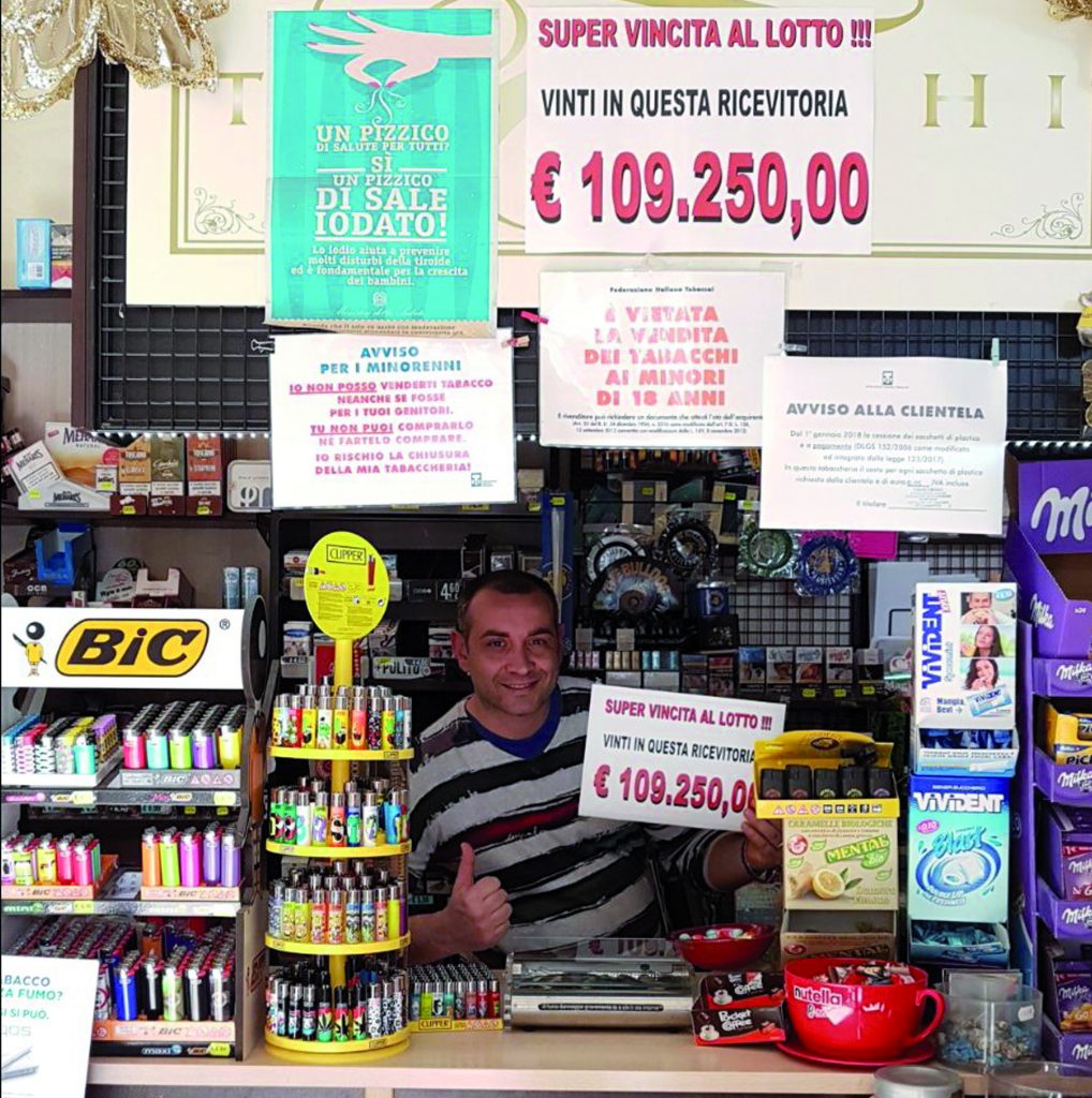 Campobasso, gioca ‘tre numeri al Lotto’ e vince più di 109mila euro