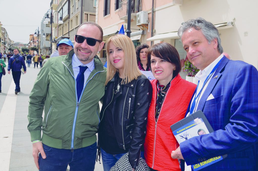 Aida Romagnuolo cala il tris di parlamentari e oggi in Basso Molise arriva Salvini