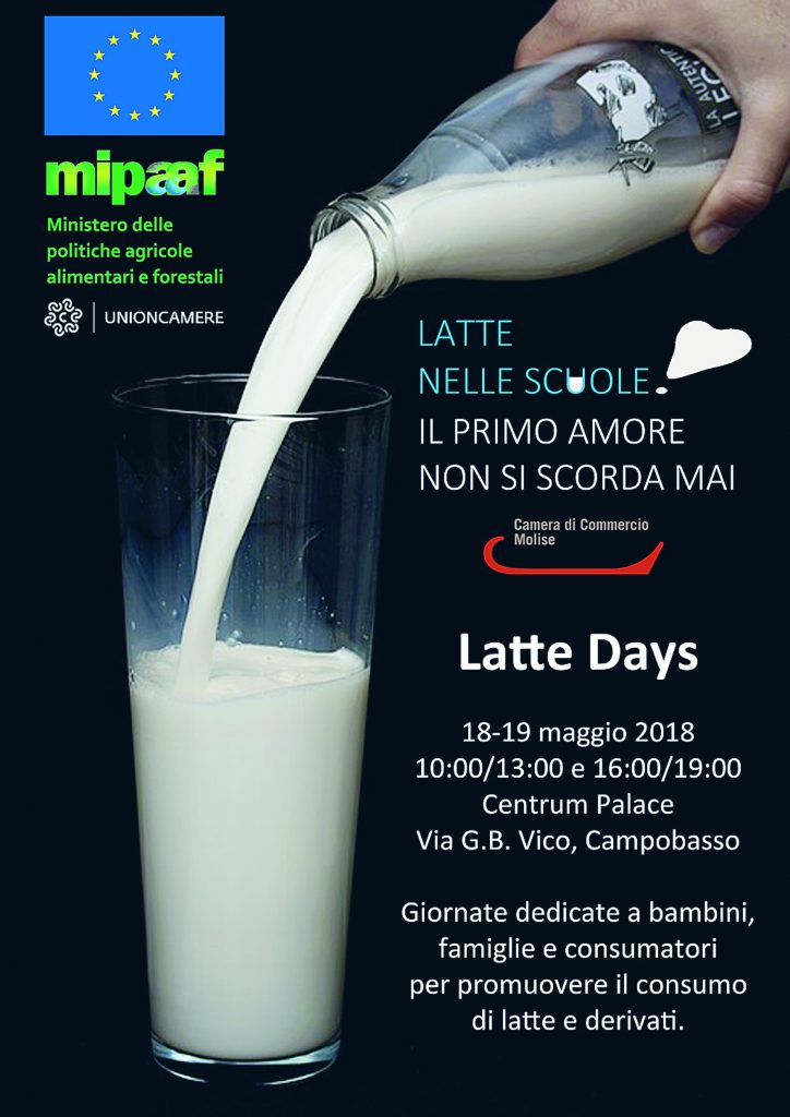 Latte days, a Campobasso la due giorni per rilanciare i prodotti caseari