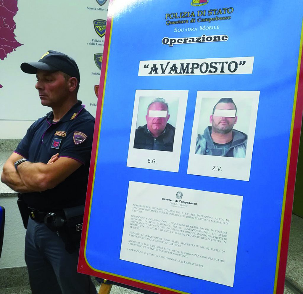 ‘Villetta’ dello spaccio a Oratino, arrivano le condanne per i due pusher