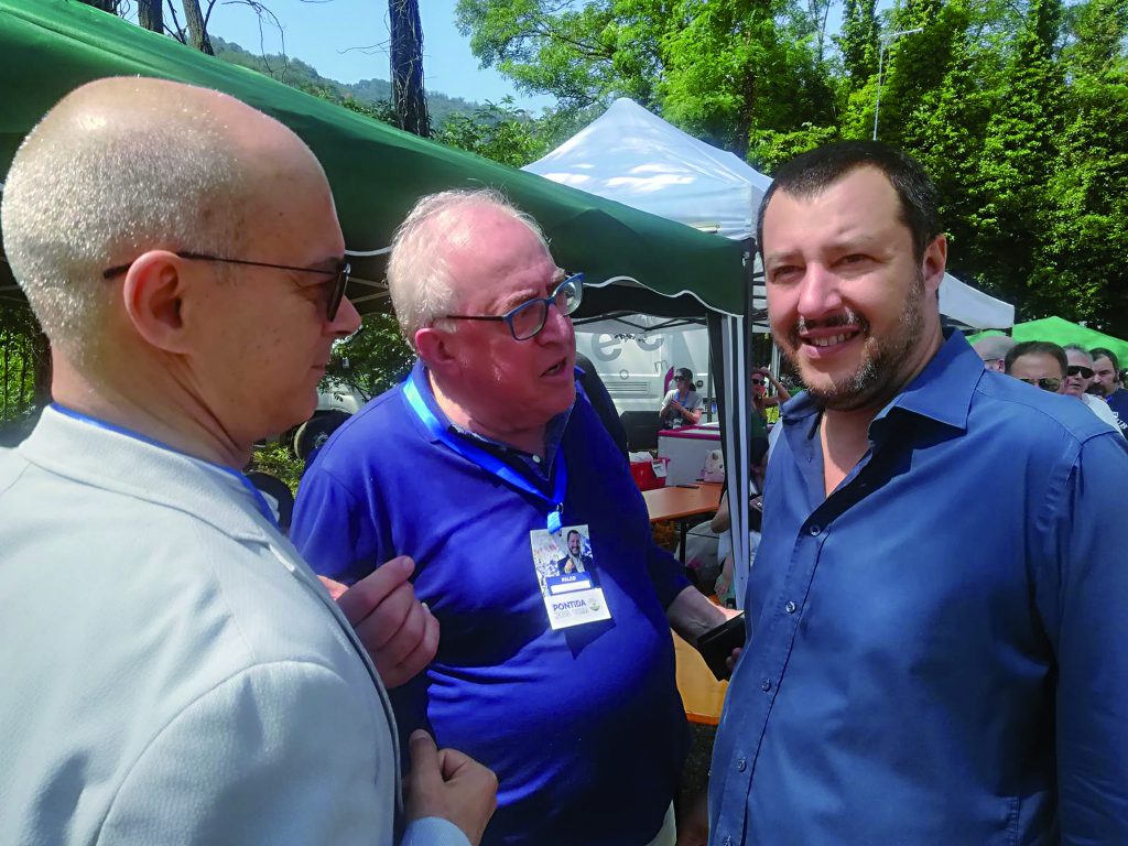 Toma rilancia da Pontida l’unità del centrodestra