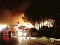 Venafro, incendio devasta azienda agricola