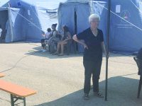 La sagra del pesce fa tappa nella tendopoli di Guglionesi