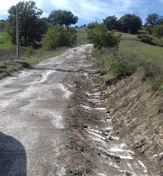 A Limosano iniziati i lavori per sistemare la strada “Passo di Campobasso”