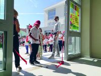 Isernia, apre ‘Scuola sicura’: bimbi in festa al polo San Leucio