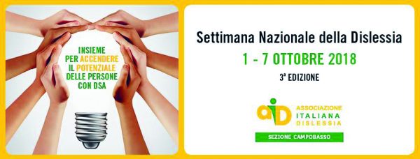 Settimana nazionale della dislessia, le iniziative dell’Aid