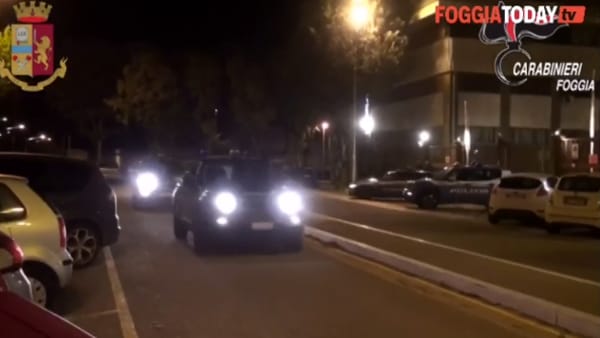 Società Foggiana in ginocchio: trenta gli arresti ordinati dalla Dda, uno a Campomarino