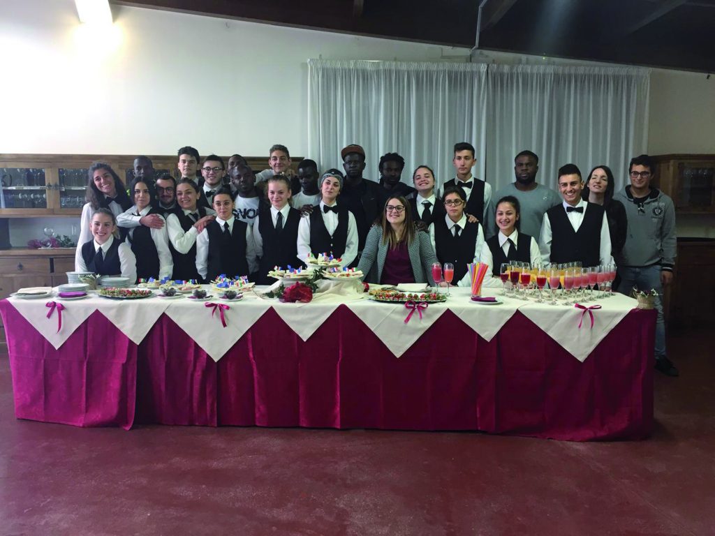 All’Alberghiero di Vinchiaturo “Fusioniamoci”, quando l’integrazione avviene a tavola