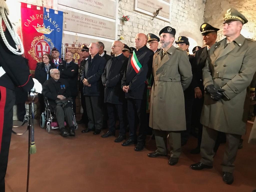 Campobasso, l’Esercito omaggia i caduti in Guerra e nelle missioni internazionali