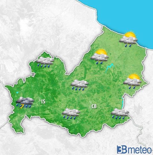 Allerta gialla della Protezione civile, in arrivo venti freddi e temporali