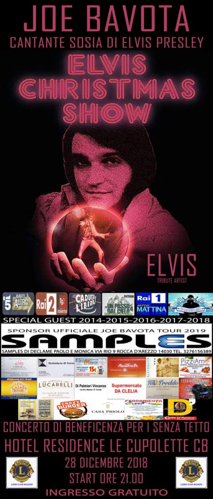 Che annata da incorniciare sotto il profilo artistico per Joe Bavota, cover man di Elvis