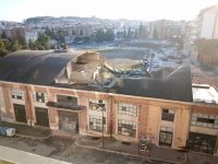 Crollo dell’ex rimessa Enel a Campobasso, ieri un altro sopralluogo: presto la decisione della Procura