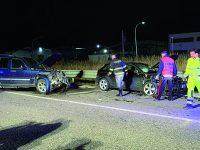 Scontro frontale tra un’Audi e una Jeep nei pressi di Lucito, tre i feriti di cui uno grave