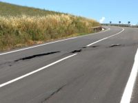 Frana la strada Montecilfone-mare inaugurata a gennaio