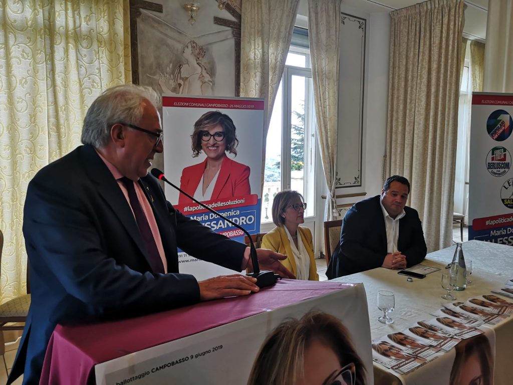 «Scegliere D’Alessandro significa scegliere Salvini»