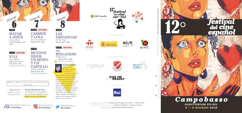 Tre giorni, sei pellicole: alla Gil di Campobasso torna il Festival del cinema spagnolo