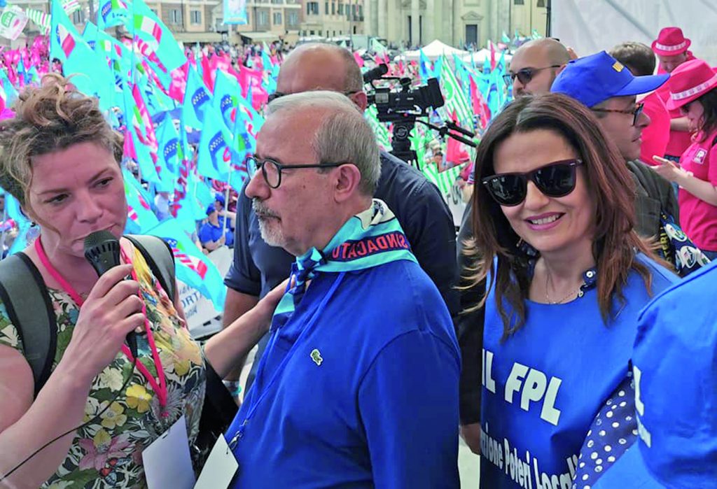 La Triplice in piazza a Roma, Boccardo: vicini ai nostri precari