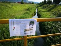 Depuratore dissequestrato, Rava listato a lutto: «Il torrente è morto nell’indifferenza dei suoi cittadini»