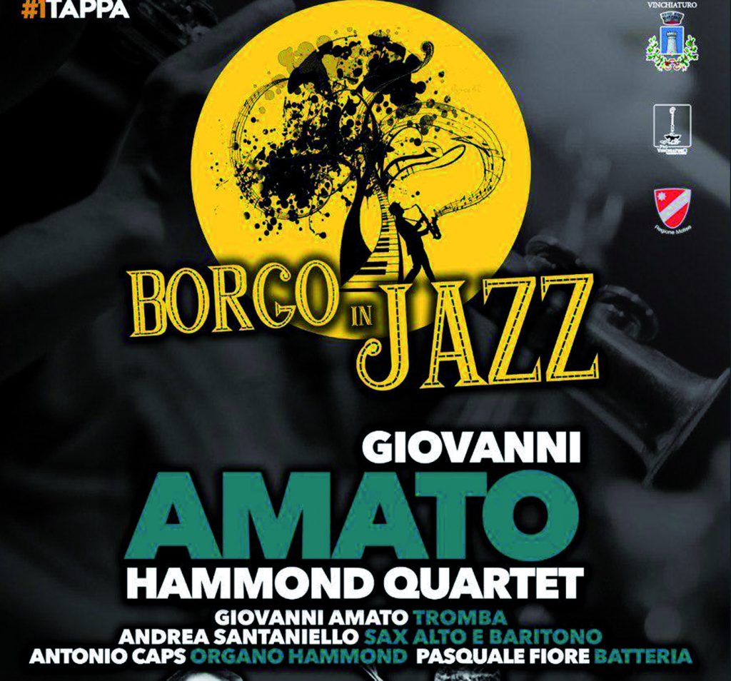 Borgo in jazz parte col botto, questa sera a Vinchiaturo l’esibizione di Giovanni Amato Hammond quartet