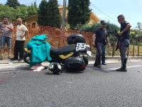 Schianto sulla statale 17 nei pressi di Pesche, centauro finisce nei guai