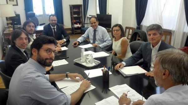 Foto delegazioni Pd-M5S