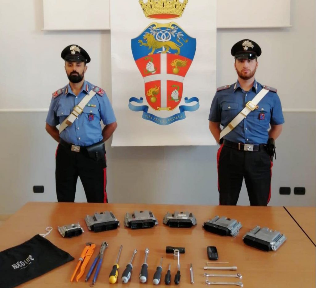 Campobasso, tentano di rubare un’auto: arrestati 2 pregiudicati pugliesi
