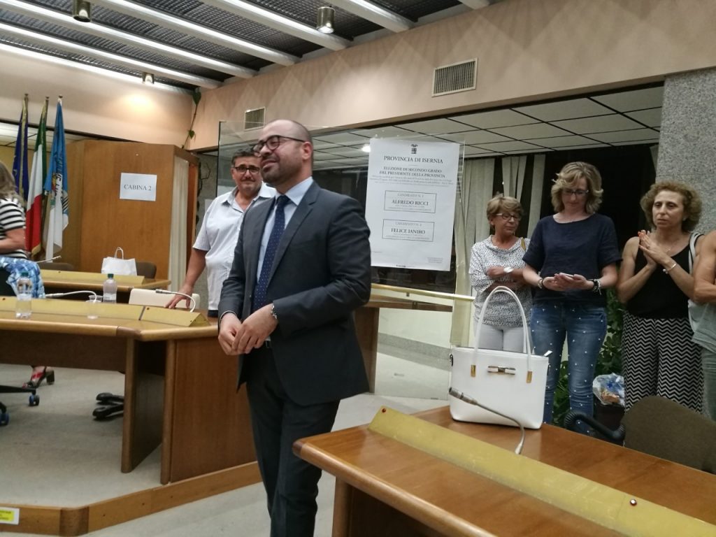 L’appello di Alfredo Ricci: «Lavoriamo insieme per il bene della provincia di Isernia»