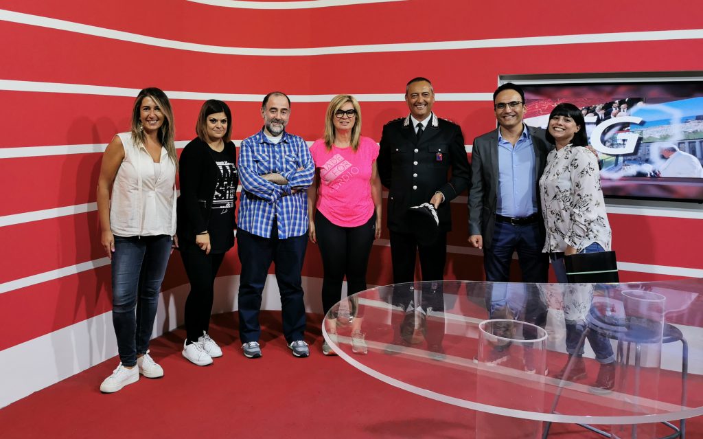 Il blitz del colonnello Mennilli in redazione