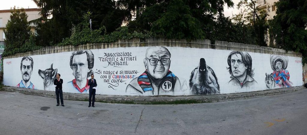 Murales cancellati, a Campobasso scoppia il caso: «È una vergogna»