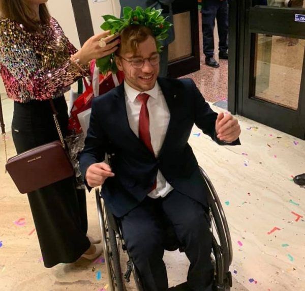 San Giuliano di Puglia, Pompeo Barbieri si è laureato in ingegneria informatica