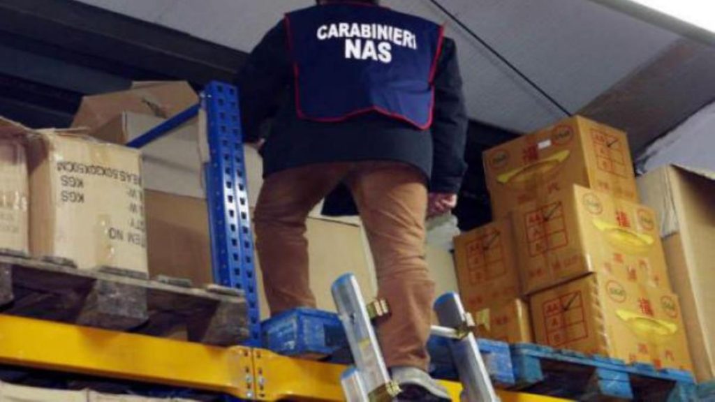 Venafro, deposito alimentari abusivo e in gravi condizioni igienico-sanitarie: il Nas sigilla l’edificio e le derrate