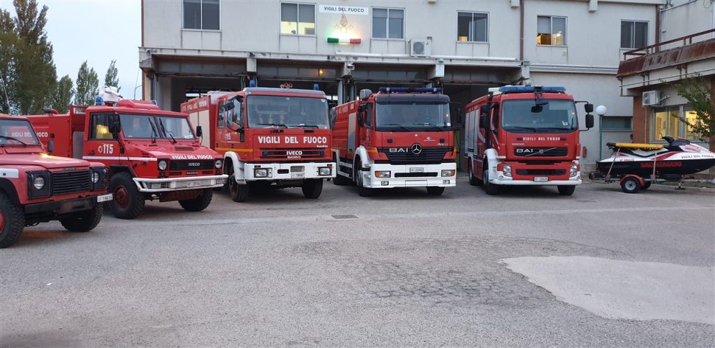 Buone notizie a Termoli, aumenta l’organico dei pompieri