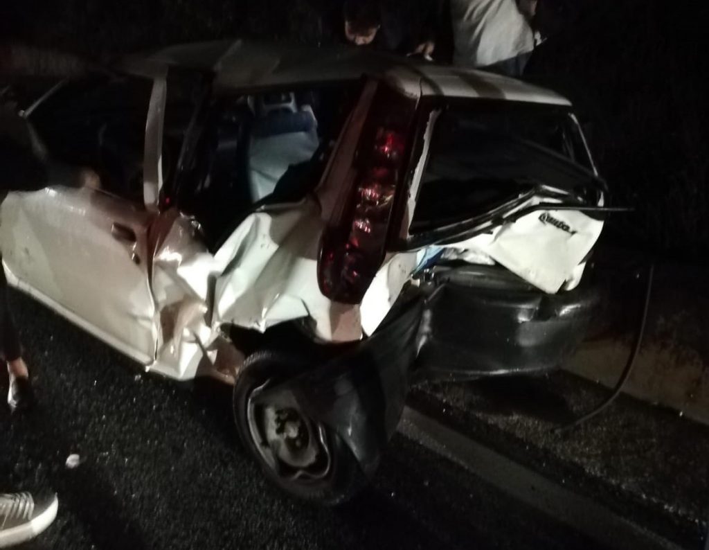 Tamponamento sulla statale 158, auto si ferma in extremis: sfiorata la tragedia