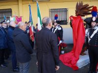 Un cippo alla memoria del generale Franco Romano