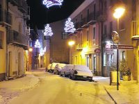 Maltempo: neve, ghiaccio e incidenti sulla Trignina