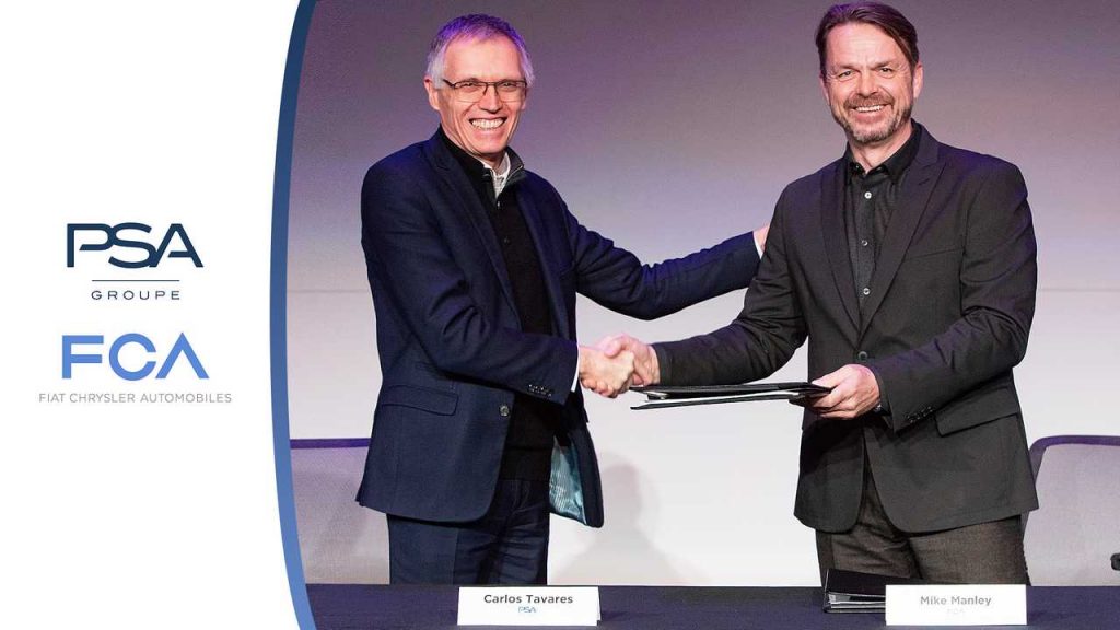 Siglato l’accordo per la fusione tra Fca e Peugeot