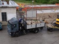 ‘Scomparsi’ dalla stazione di Bojano i blocchi di pietra antica di epoca romana