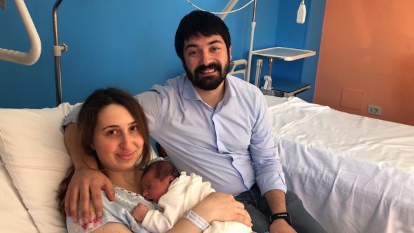 Benvenuto Leonardo: al ‘Veneziale’ di Isernia il primo nato del 2020 in Molise