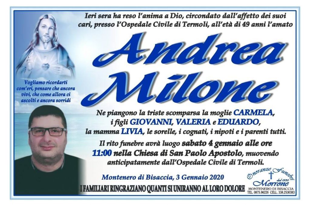 Montenero di Bisaccia, uscì fuori strada per evitare un cinghiale: muore 49enne