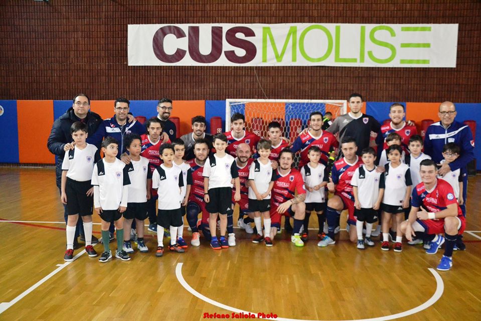 Coppa Italia di A2 di futsal, Cln Cus Molise in campo